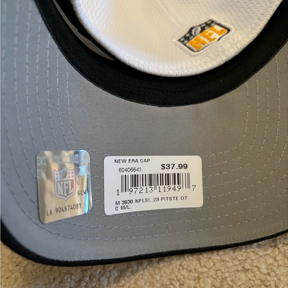 NWT New Era 39Thirty Pittsburgh Steelers Fitted Hat M/L - Picture 3 of 5